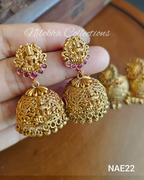 Premium idol jhumkas |  NAE22