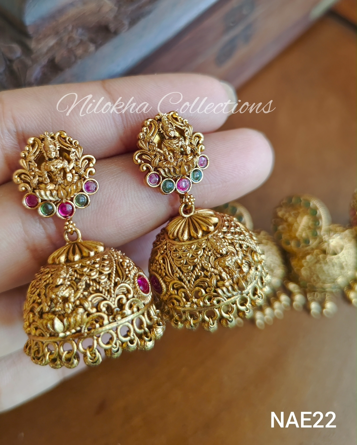 Premium idol jhumkas |  NAE22