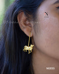 Ox stick earrings | NGE03