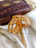 Multi bangles with pearls | NB16