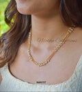 3 layer short pearl chain | NAN312A