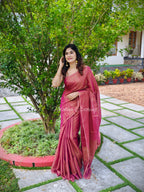 Tissue linen saree | NCC35