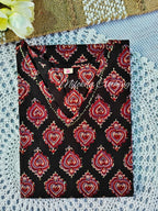 Ajrakh print cotton kurti | NCK101