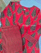 Pure cotton 2 piece kurti set | NCK203