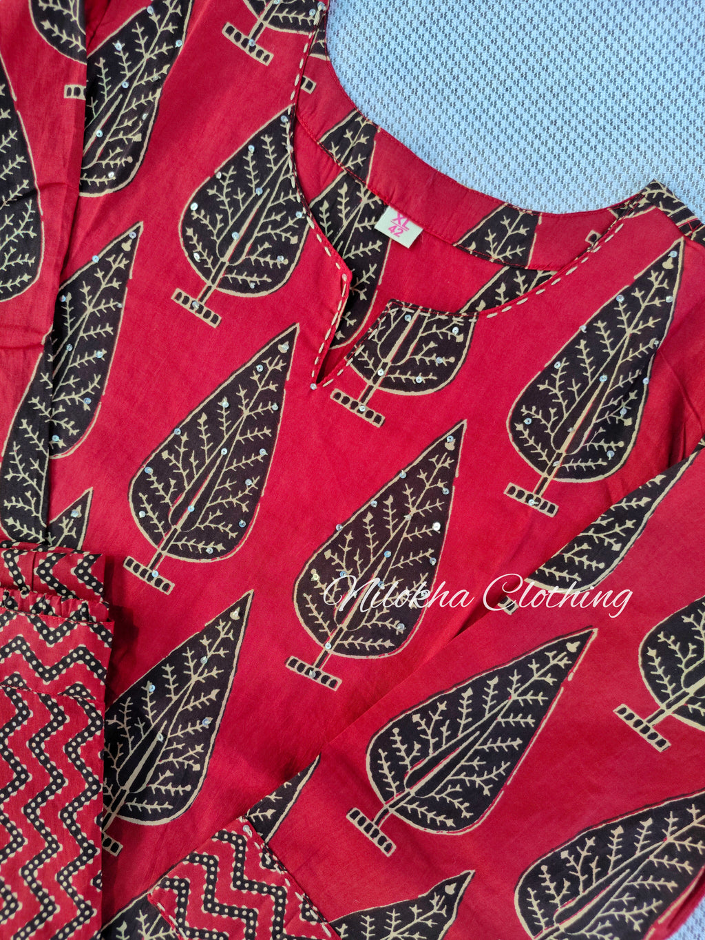 Pure cotton 2 piece kurti set | NCK203