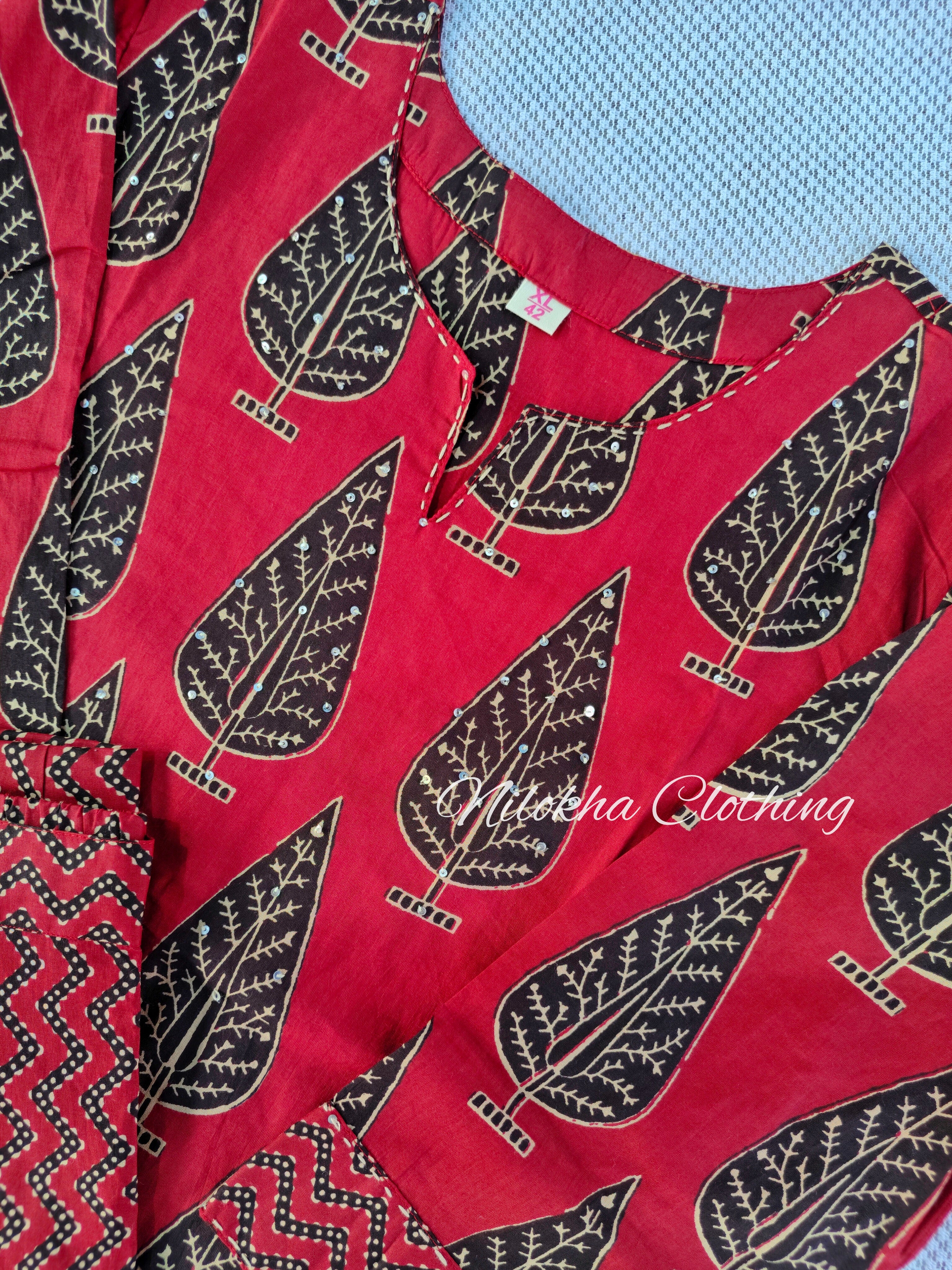 Pure cotton 2 piece kurti set | NCK203