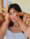 Small star pearl studs | NTE28