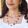 1 layer pearl chain with beads | NAN282
