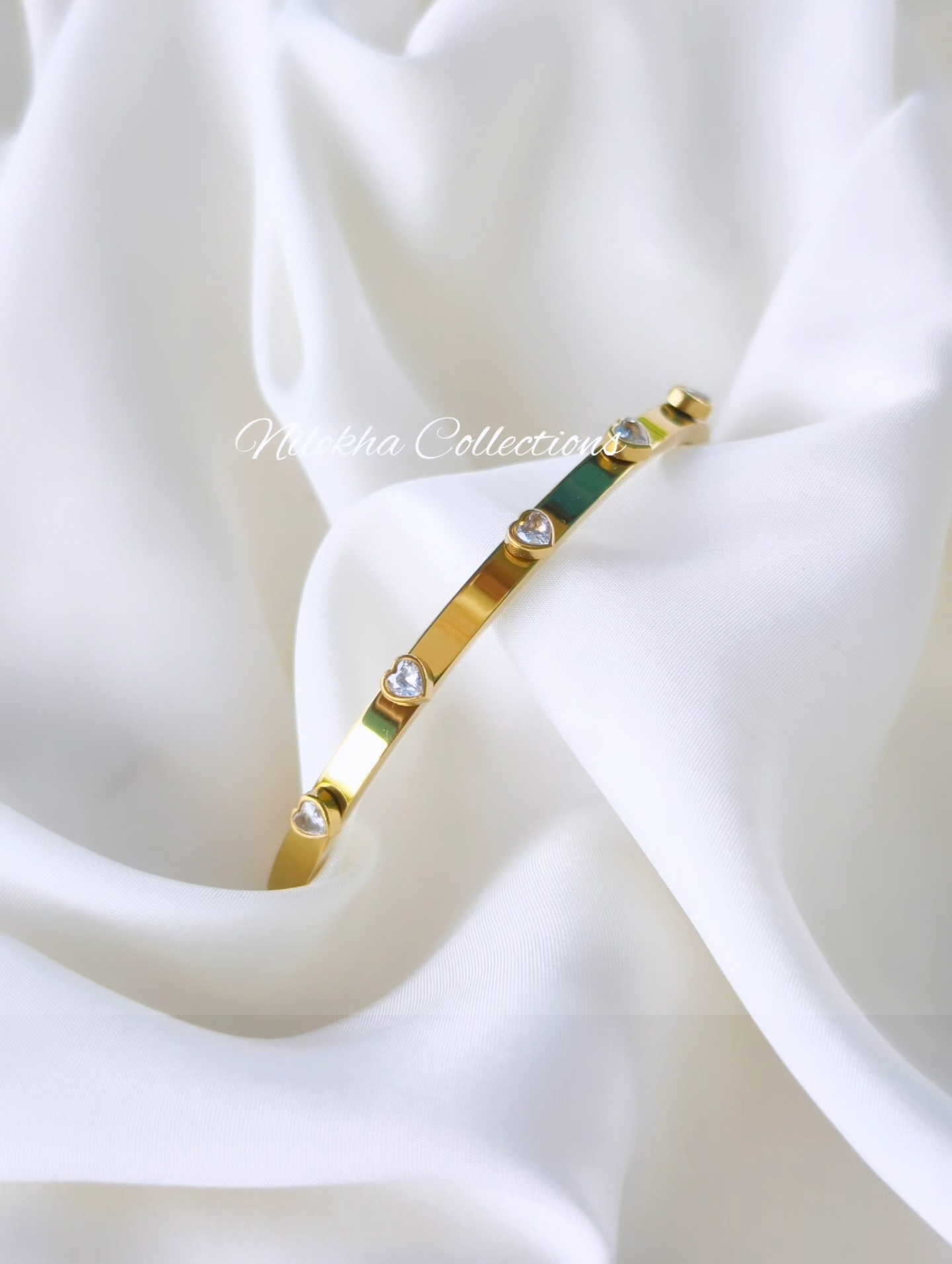 Heart stone kada bracelet | NTB59