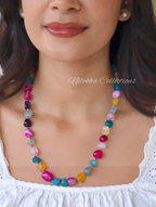 1 layer onyx beads chains | NAN236