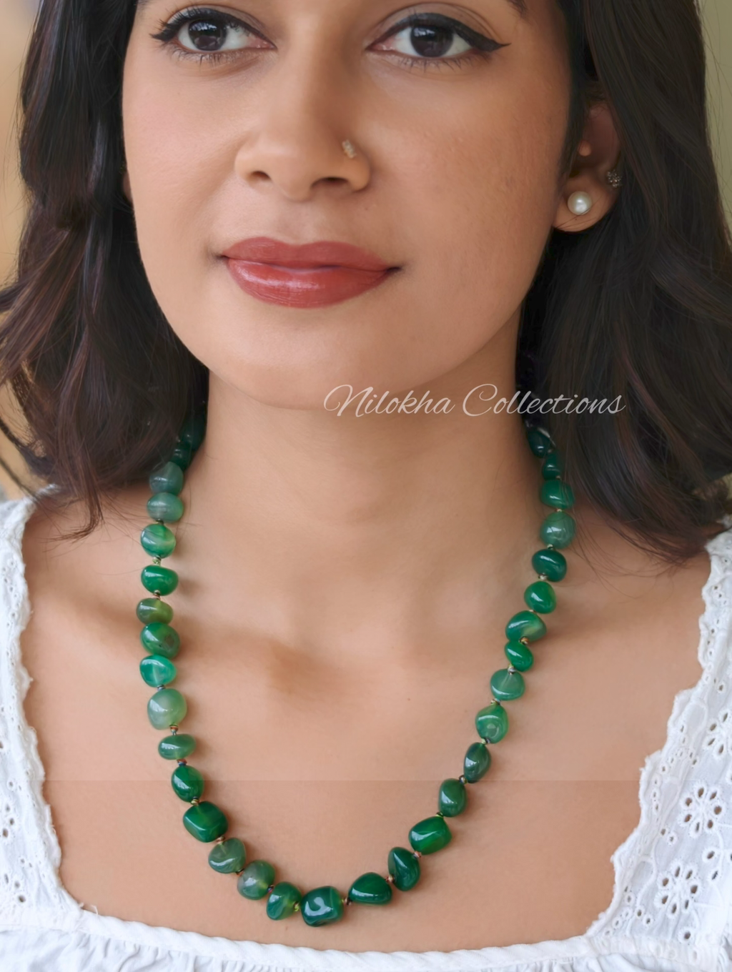 1 layer onyx beads chains | NAN236