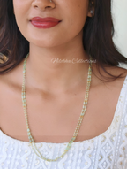 2 layer long crystal chain | NAN329