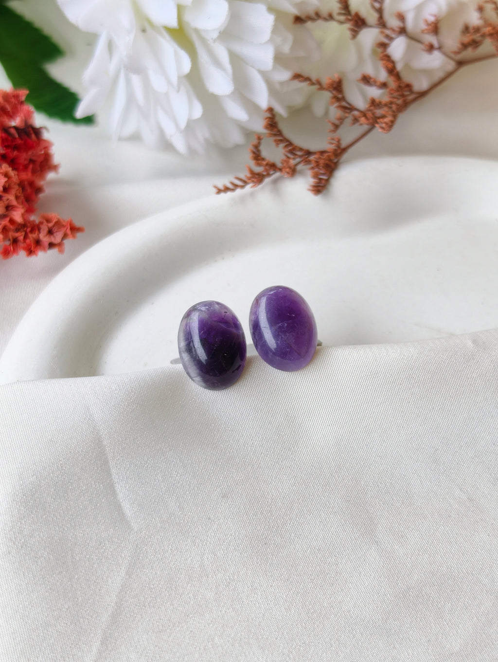 Oval multicolor studs | NTE55