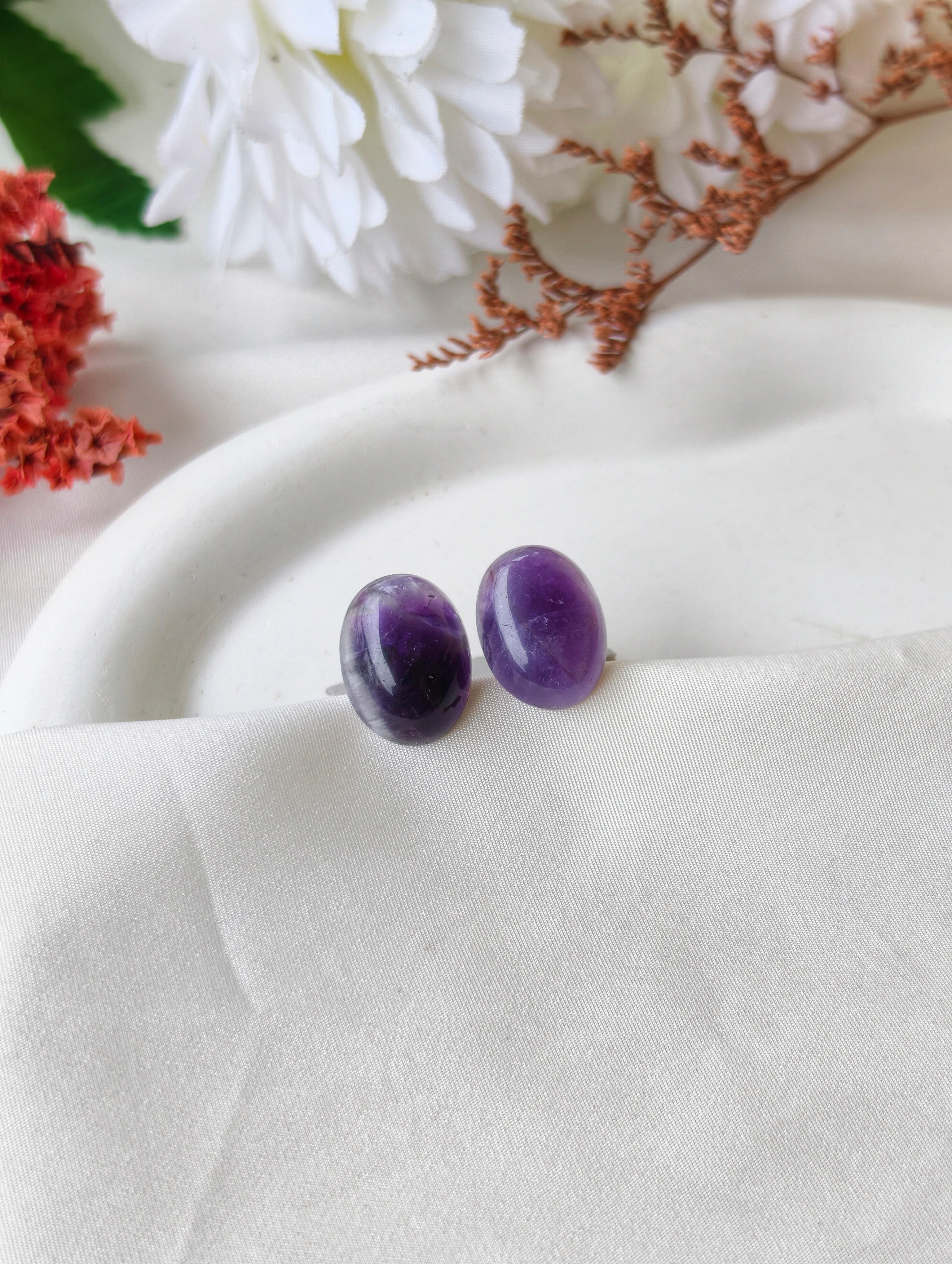 Oval multicolor studs | NTE55