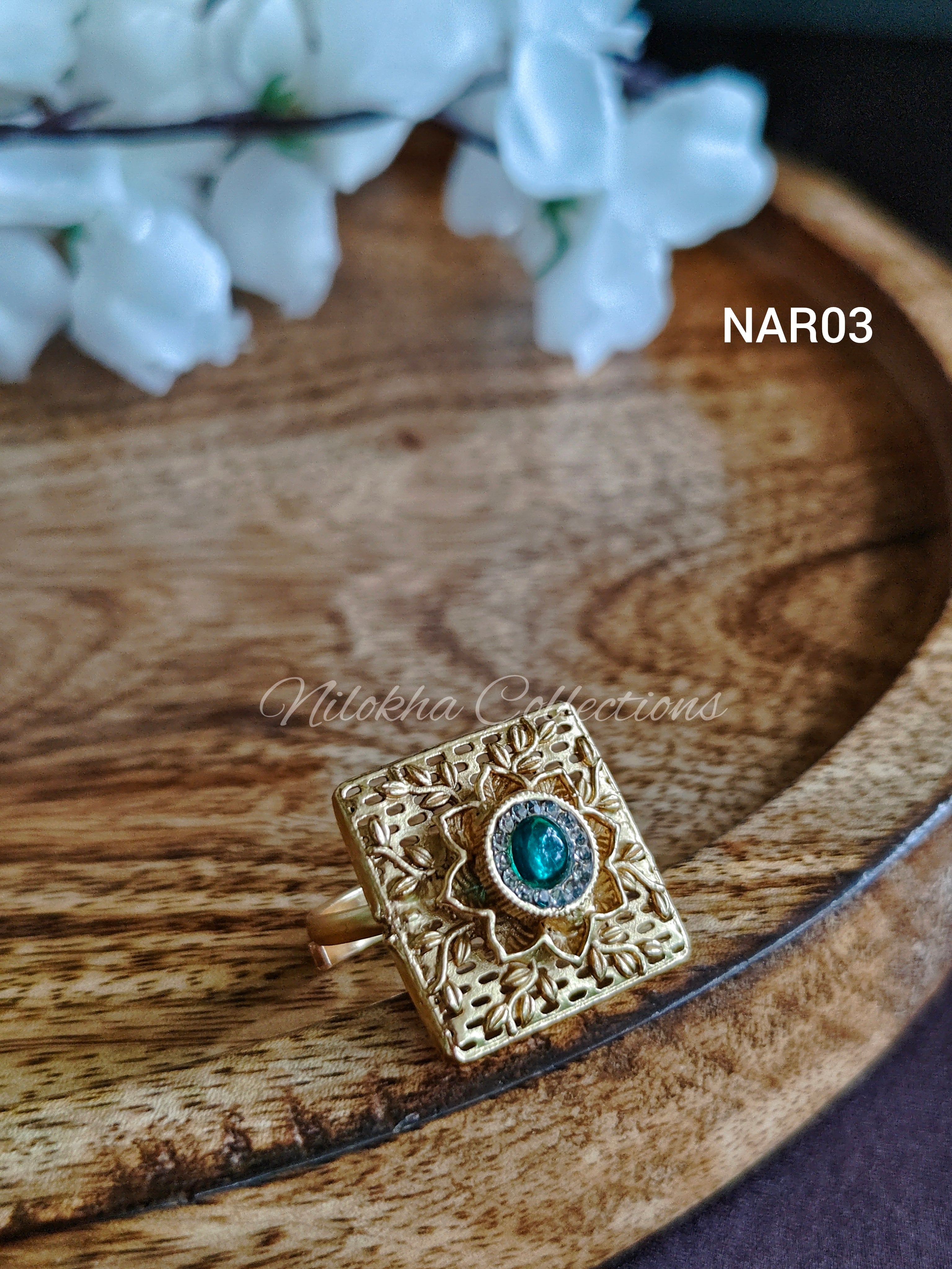 Square finger ring | NAR03
