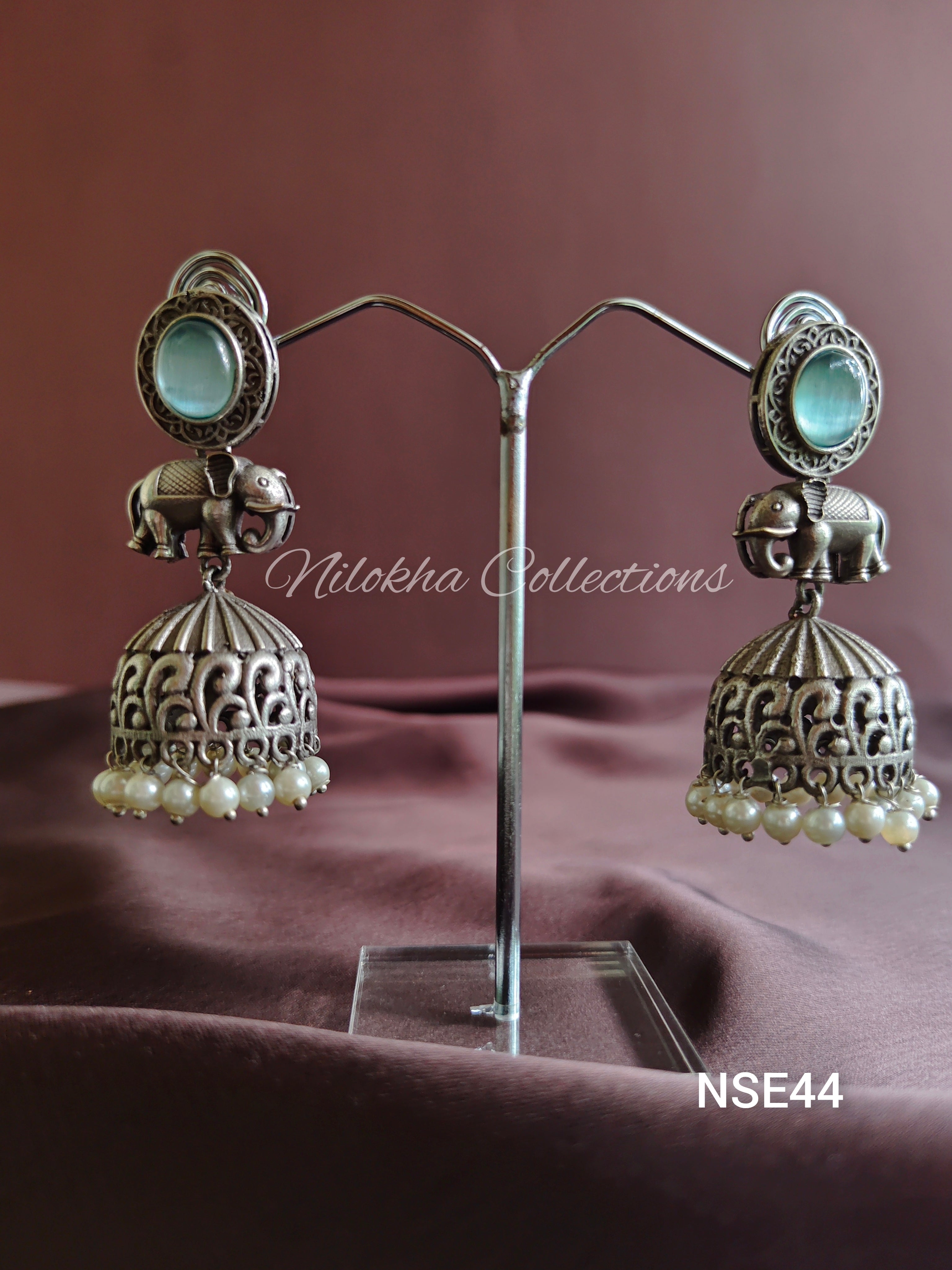 Long elephant jhumkas | NSE44