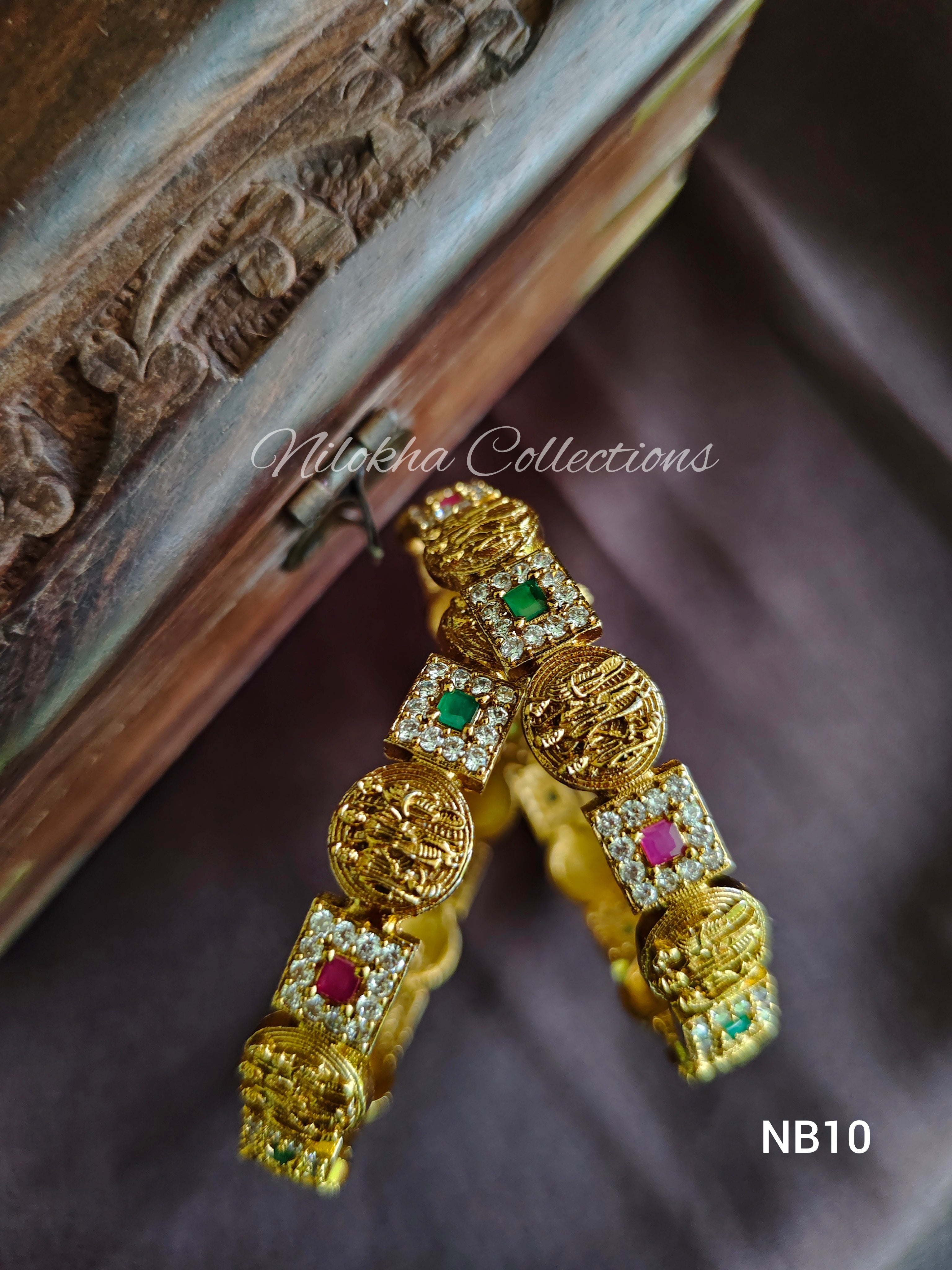 Premium stone bangles | NB10