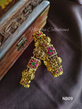 Premium floral bangles with stones | NB09