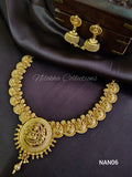 Premium finish lakshmi necklace | NAN06