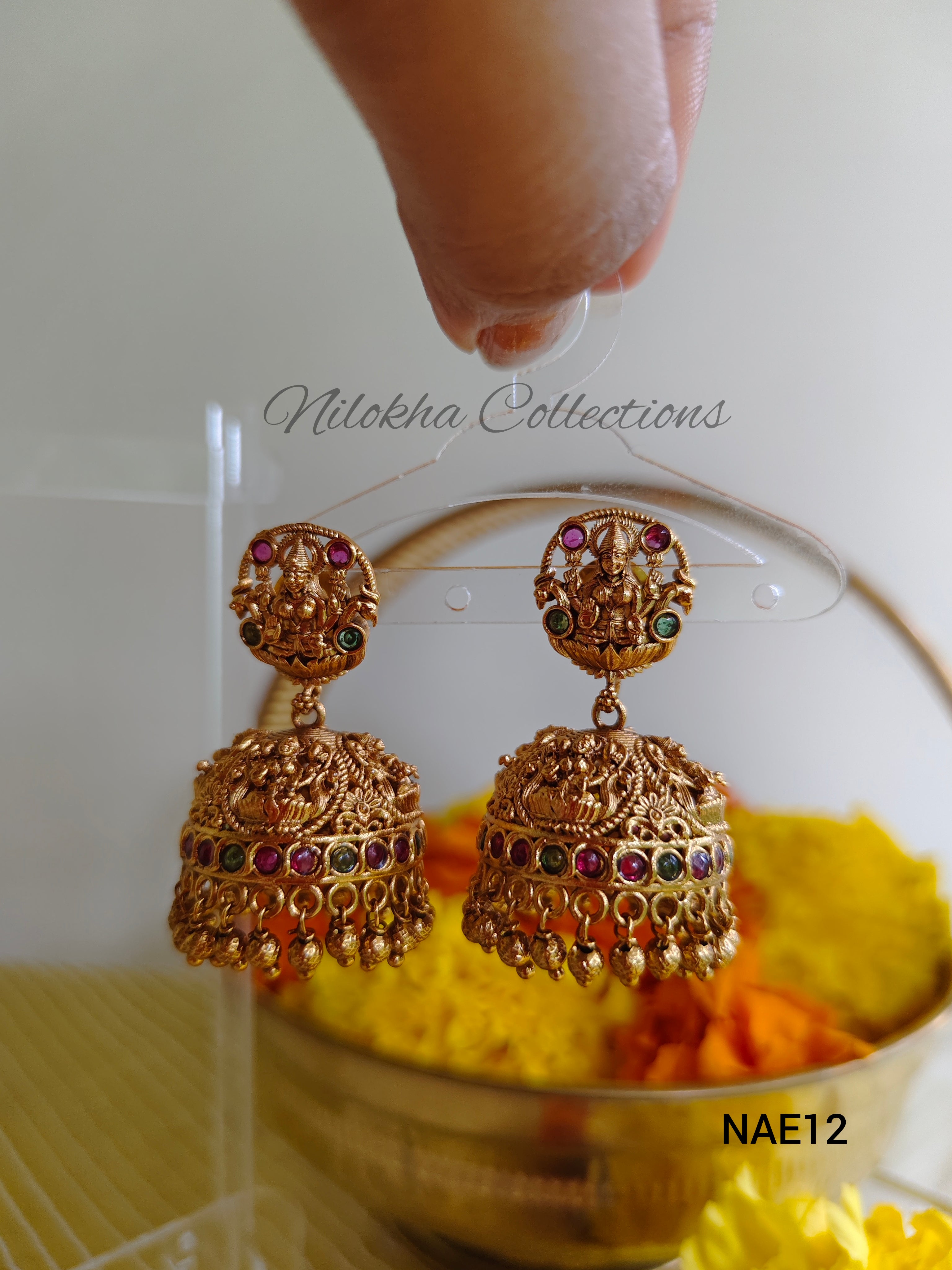 Multi lakshmi jhumkas | NAE12