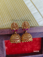 Patterned jhumkas | NAE28