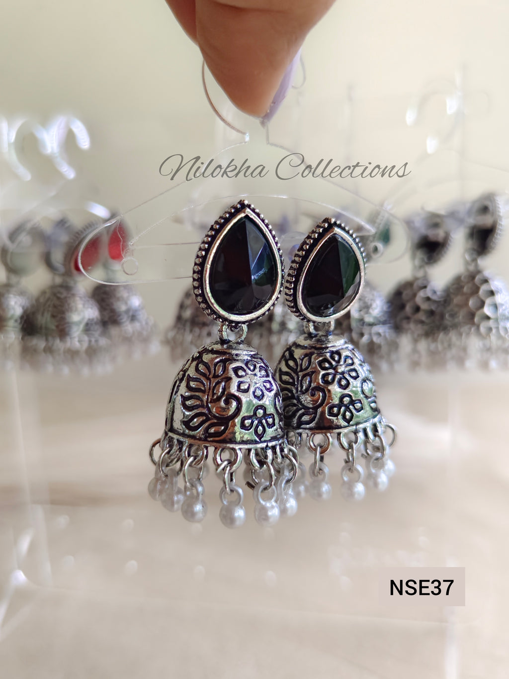 Teardrop jhumkas | NSE37