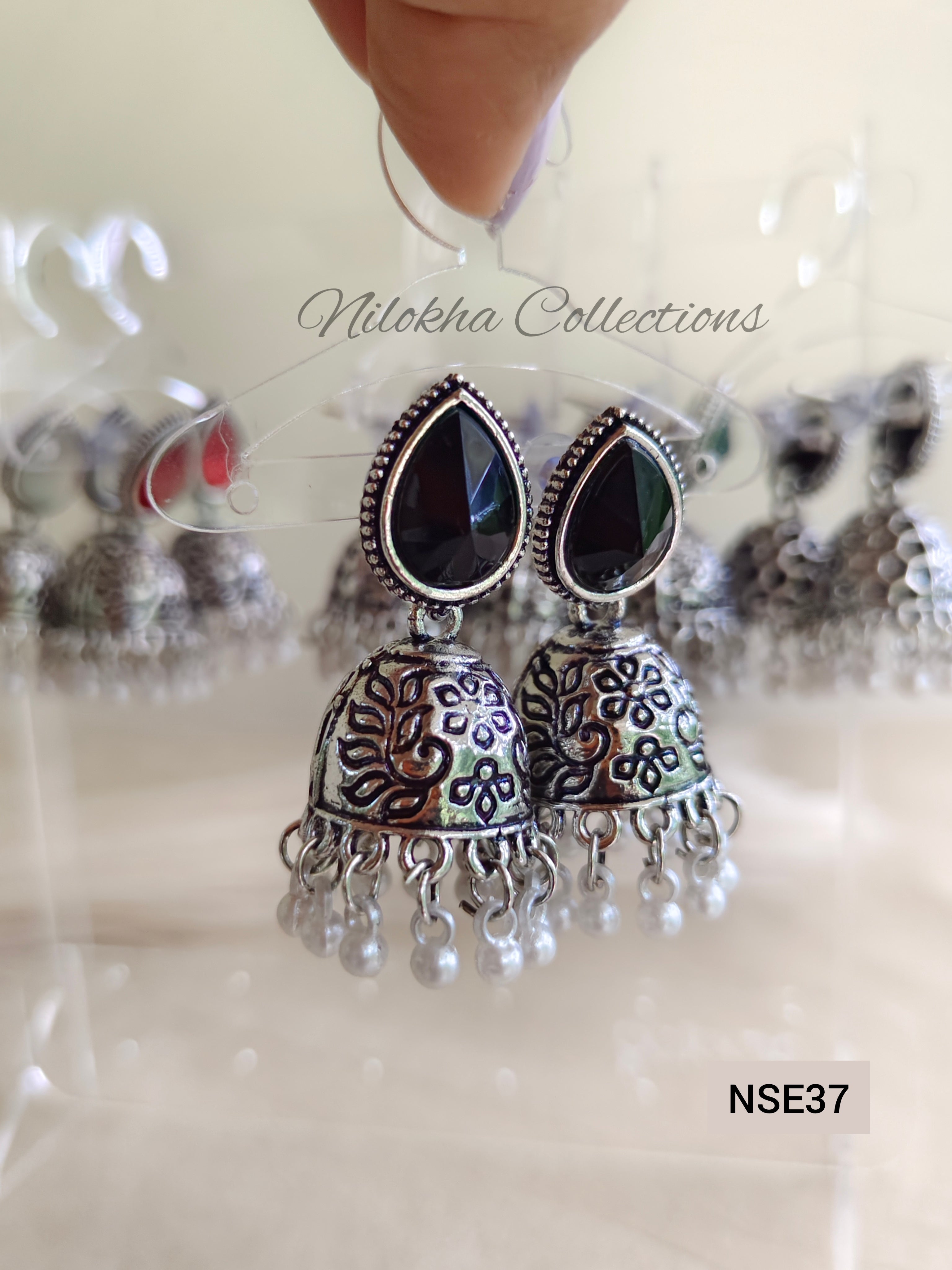 Teardrop jhumkas | NSE37