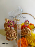 Round lakshmi jhumkas | NAE14
