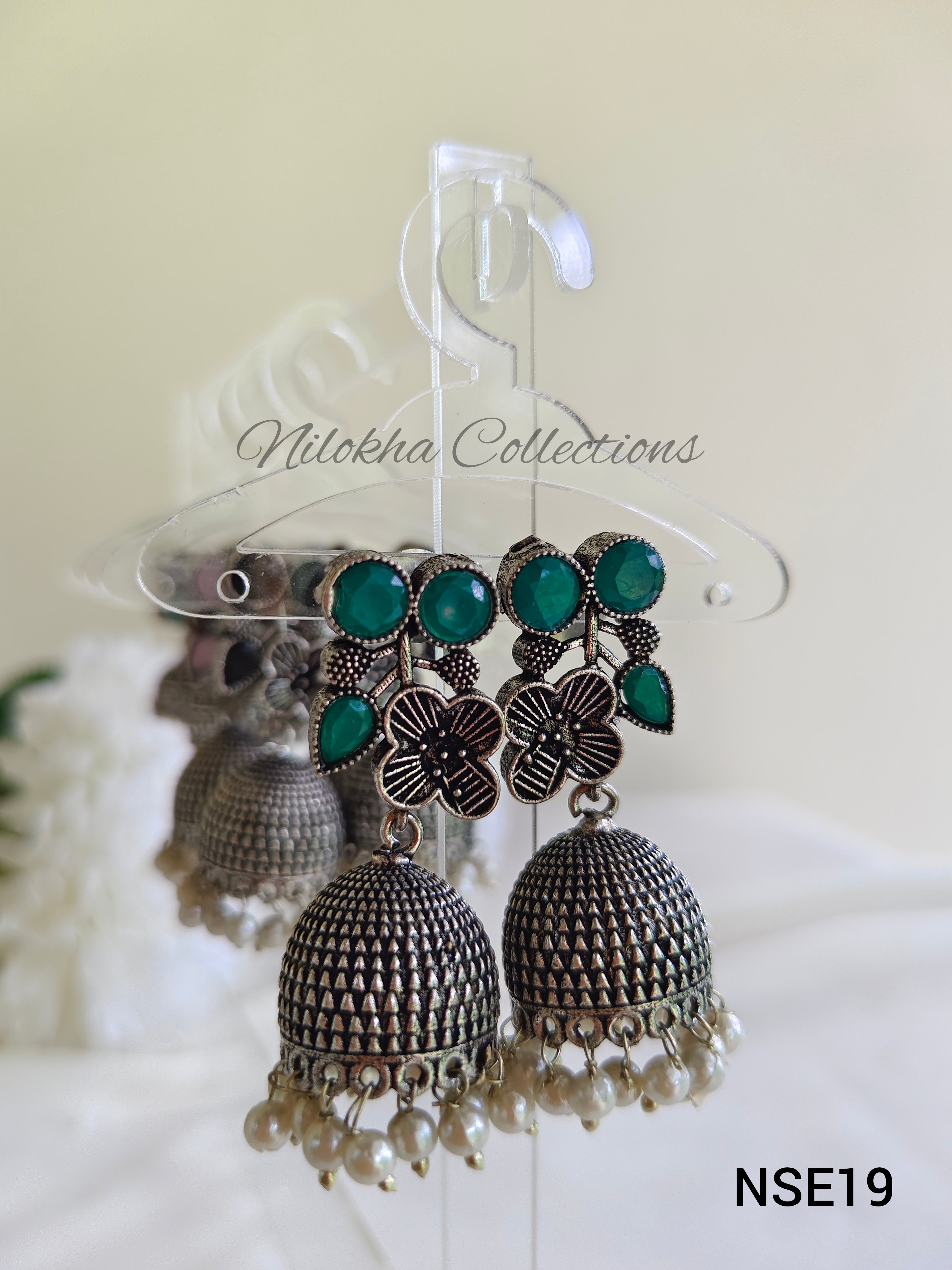 Floral jhumkas | NSE19