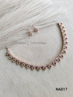 Simple triangle AD necklace | NAD17