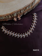 Twisted patterned AD necklace | NAD10