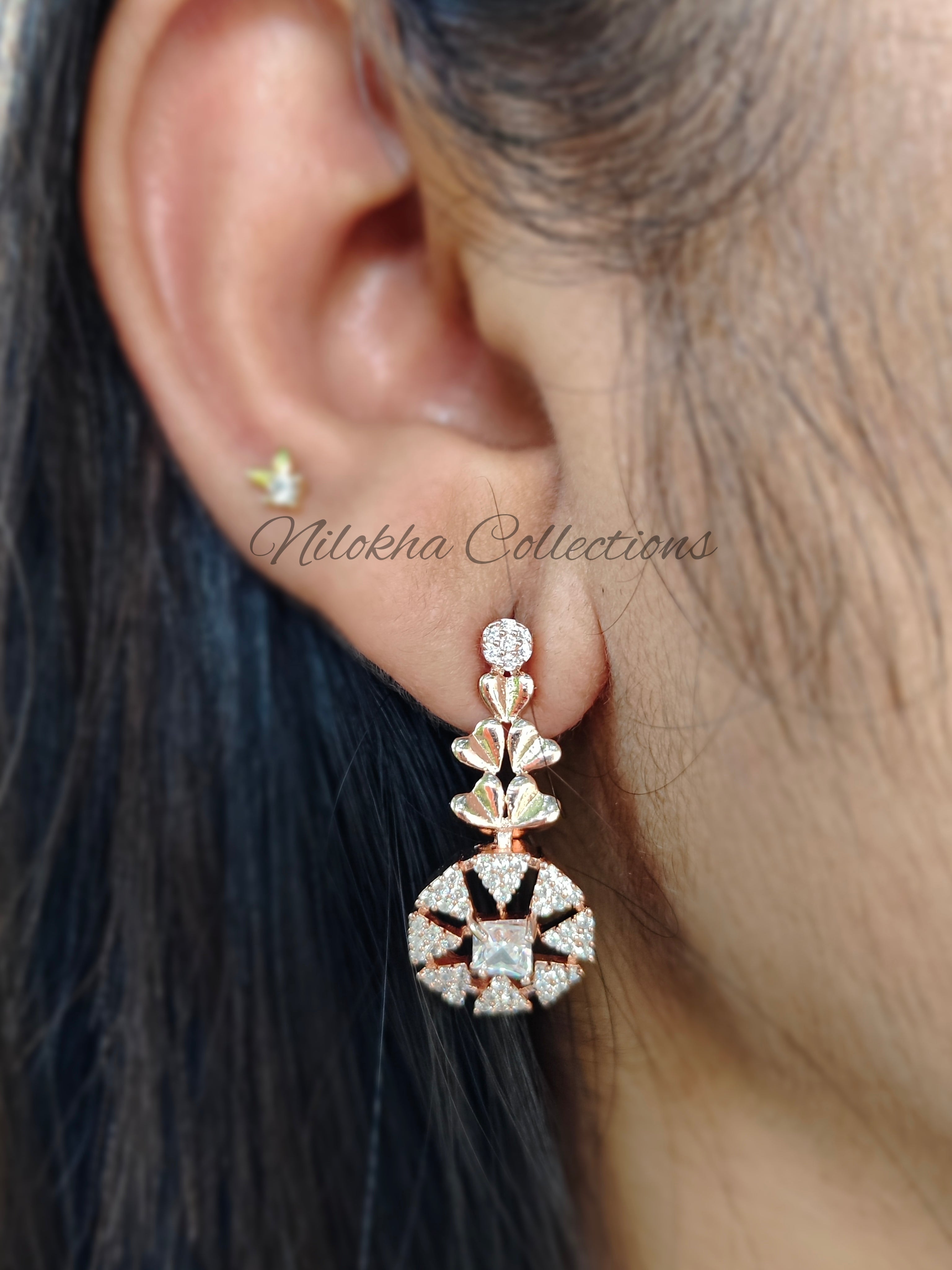 Unique AD necklace with earrings | NAD06
