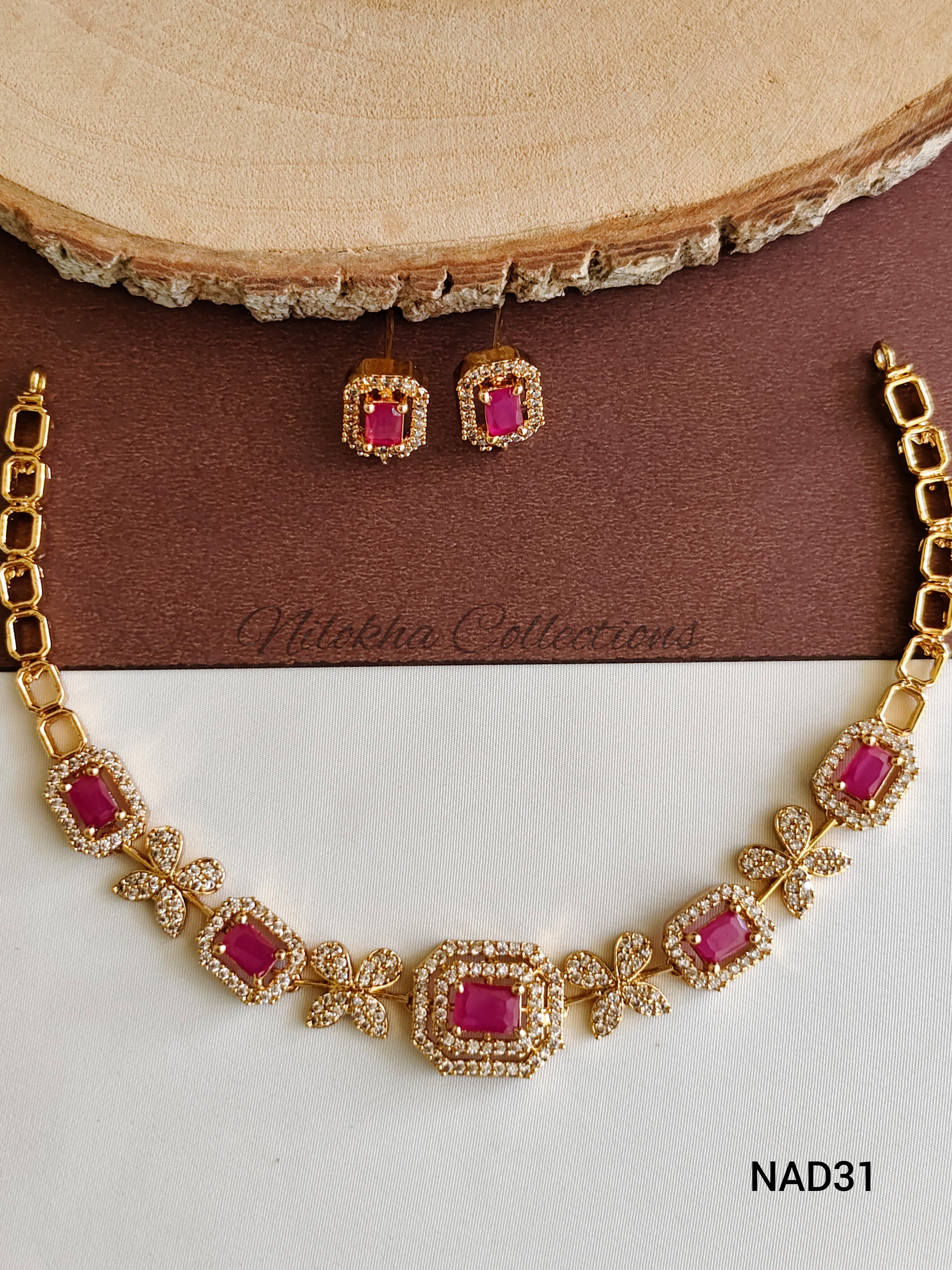 Floral AD necklace | NAD31