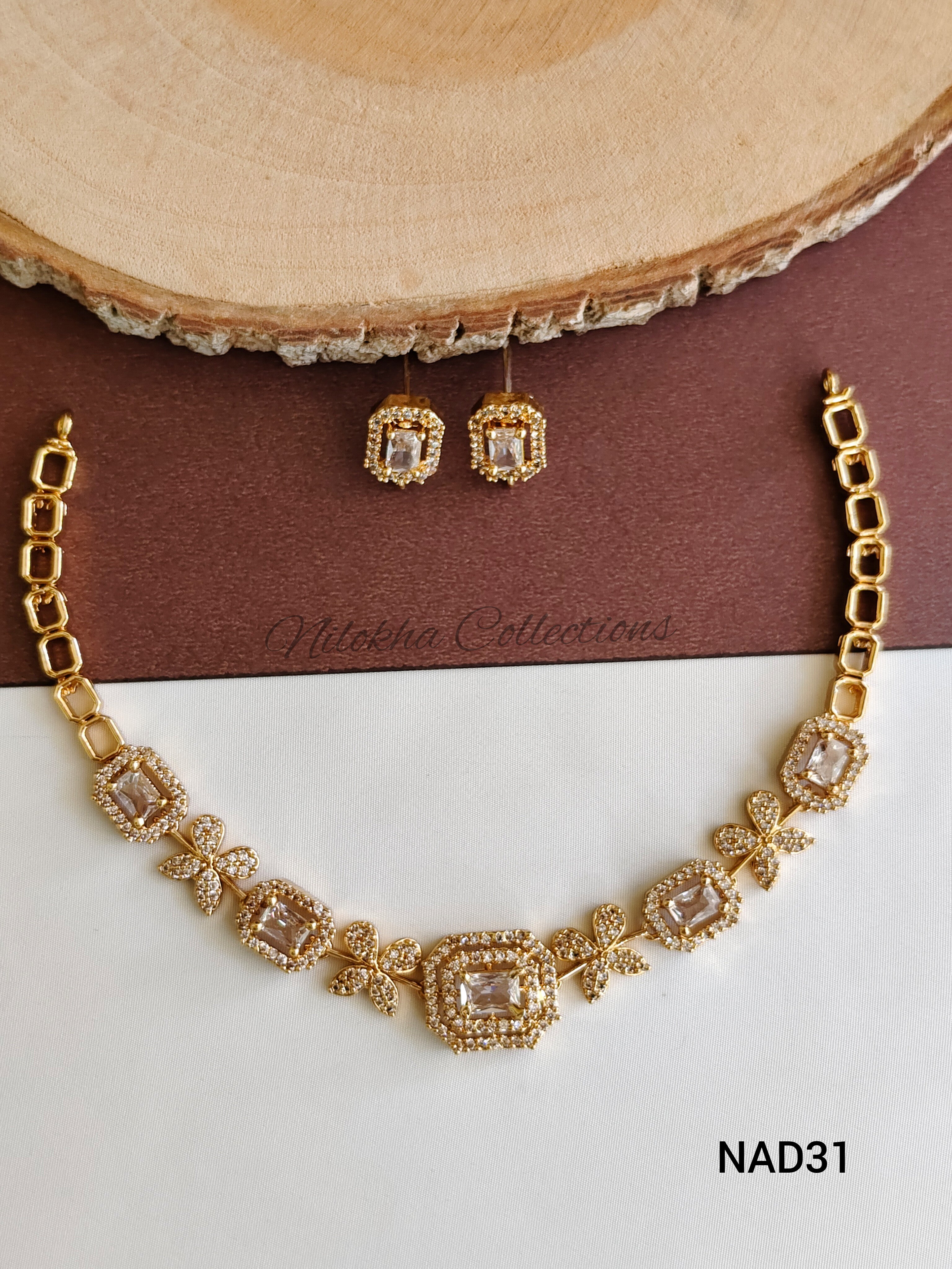 Floral AD necklace | NAD31