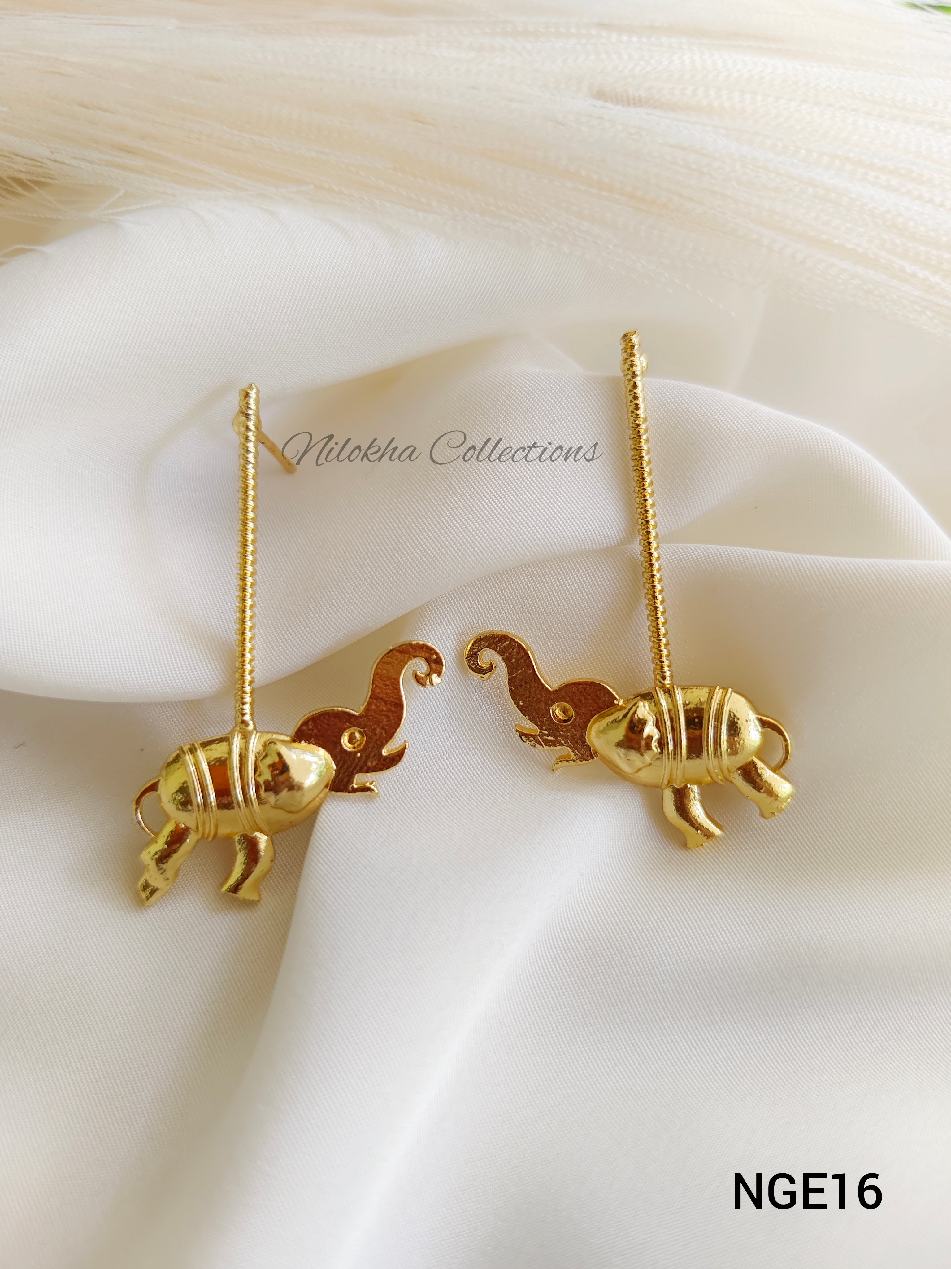 Elephant stick earrings | NGE16