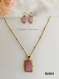 Stone pendant set | NGN08