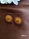 Ruby round studs | NDE13