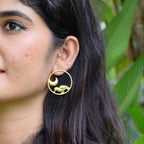 Circular bird earrings | NGE14