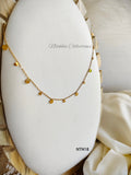 Golden charm neckpiece | NTN18