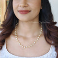 1 layer pearl chain - medium pearls | NAN250