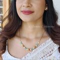 1 layer pearl with monalisa beads | NAN231