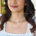 Simple multi pearl chain - 1 layer | NAN263M