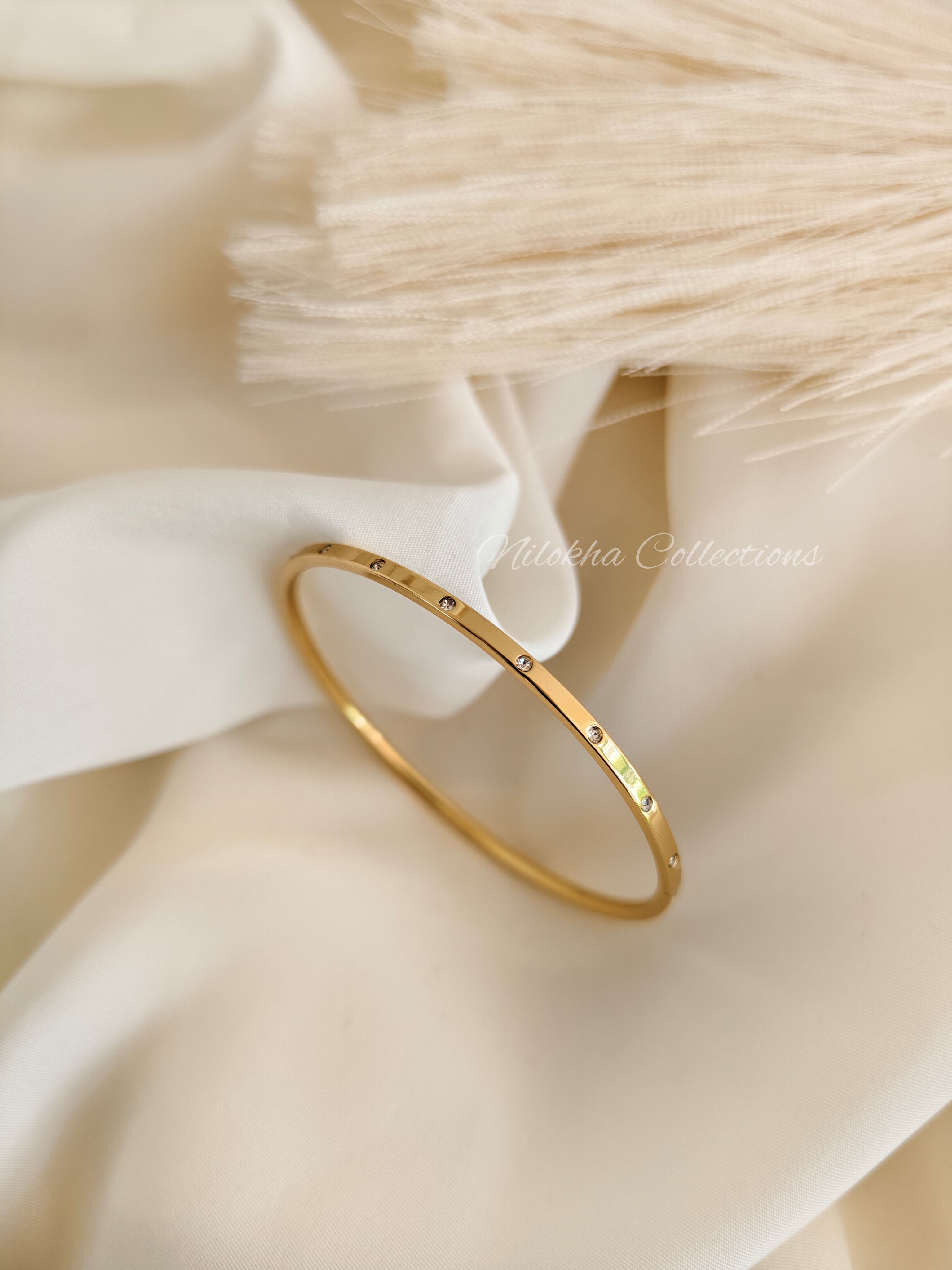 Baby bangle with stones | NTB38