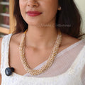 15 layer chain with small pearls | NAN296