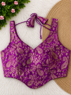 Banarasi corset blouse | NCBL08