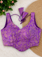 Banarasi corset blouse | NCBL08