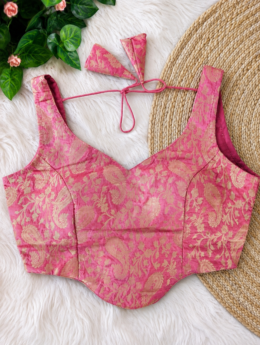 Banarasi corset blouse | NCBL08