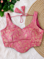 Banarasi corset blouse | NCBL08