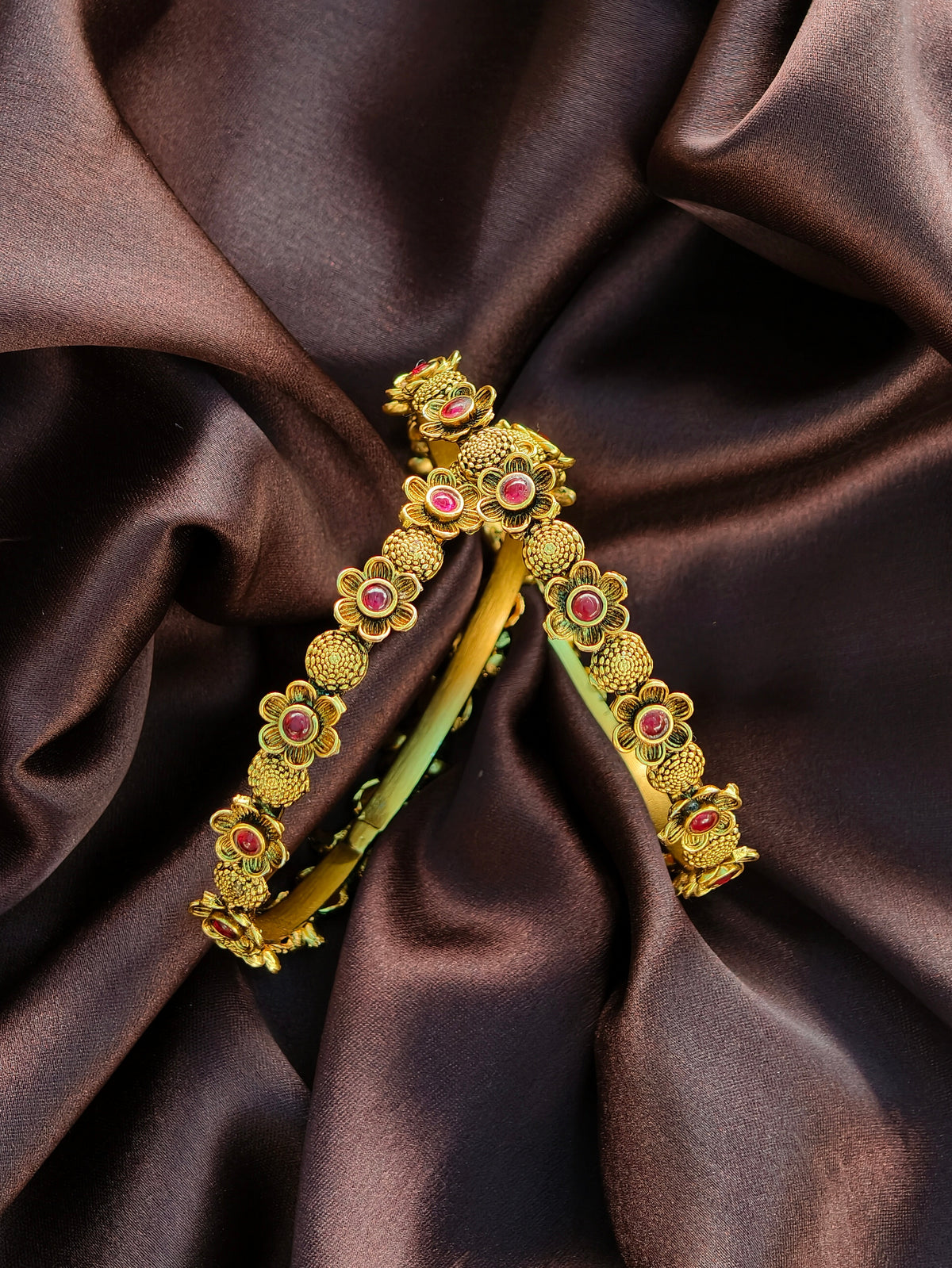 Floral bangle set | NB33