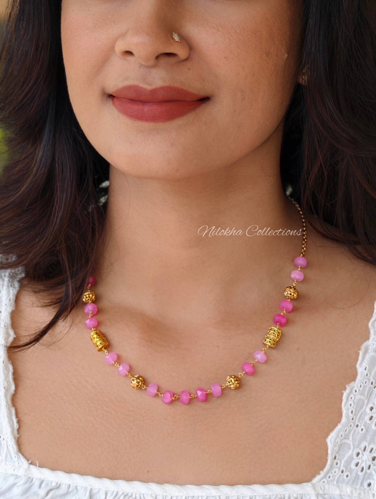 1 layer beads chain | NAN413